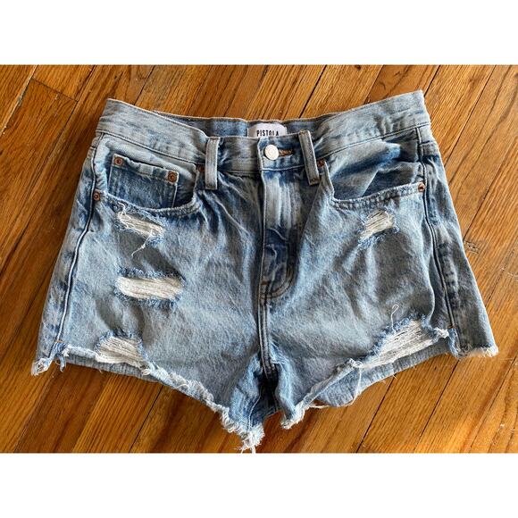 Pistola Gigi high waist cutoff shorts size 27
